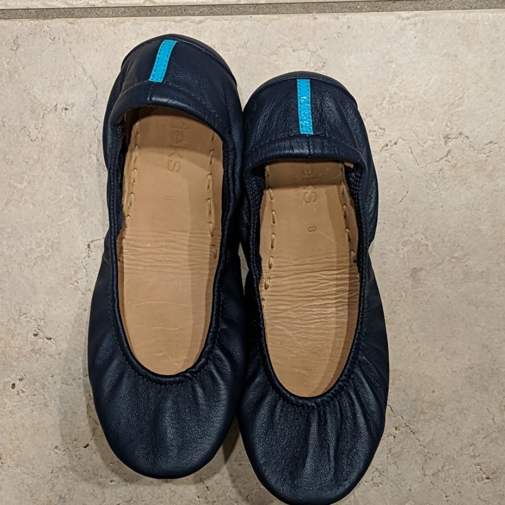 Tieks California Navy Ballet Flats